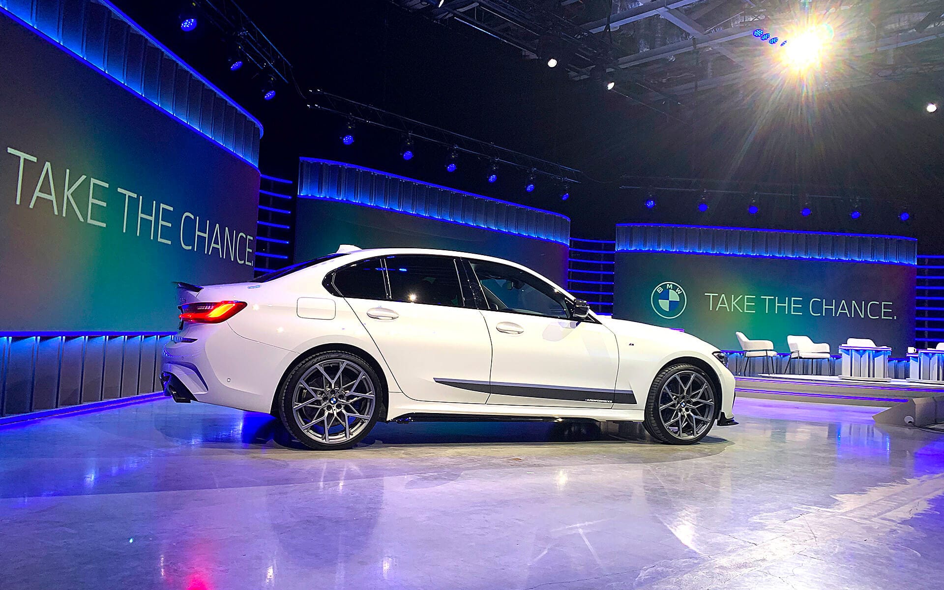 BMW bil i digital event studio