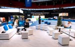 Lounge i Dustins monter på Dustin Expo 2017