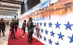 Wall of fame vägg till event på Stockholmsmässan