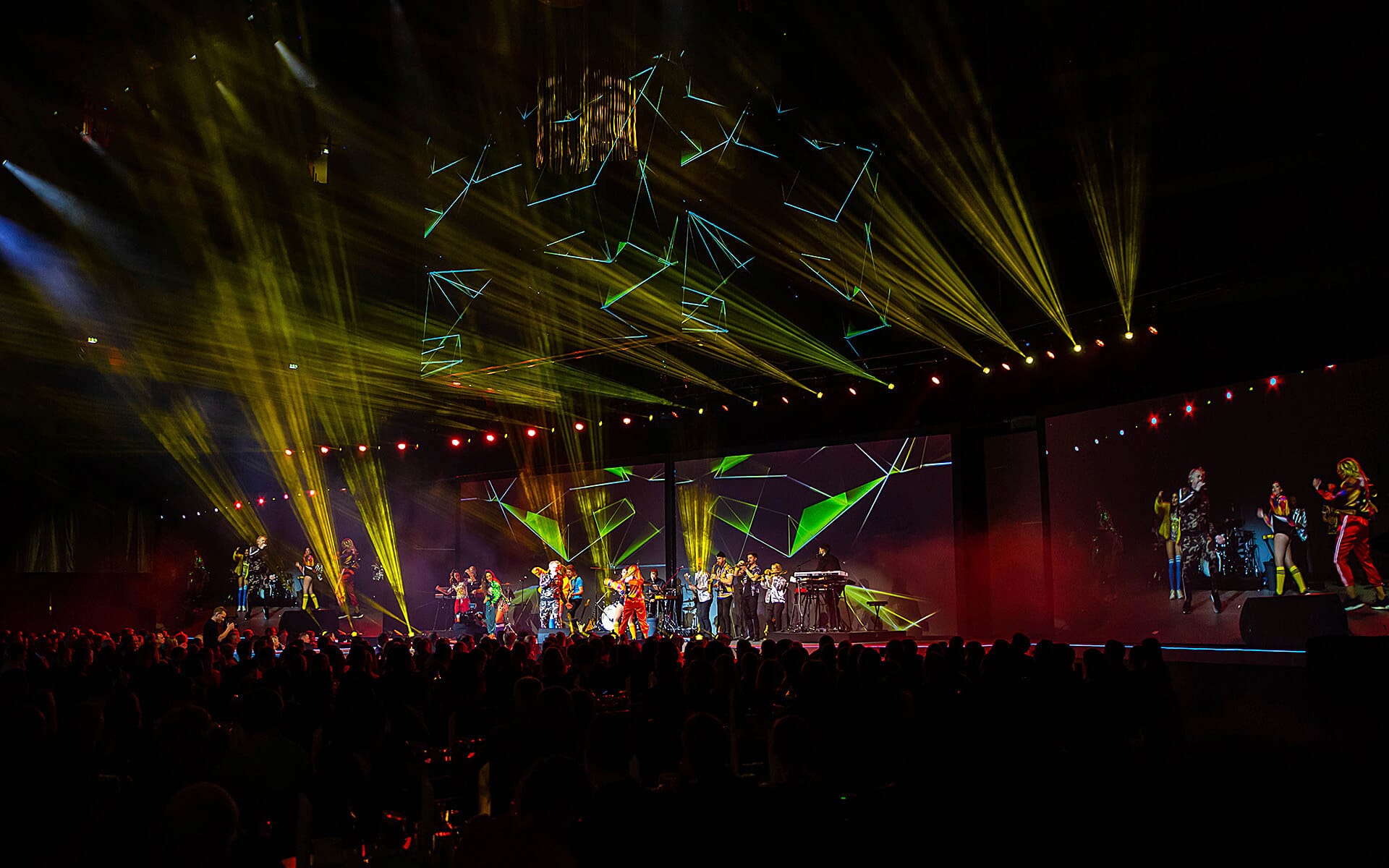 Eric Gadd live på företagsevent i Globen / Avicii Arena