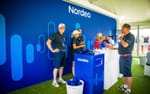 Popup bar på golv eventet Nordea Masters på Bro Hof golf klubb