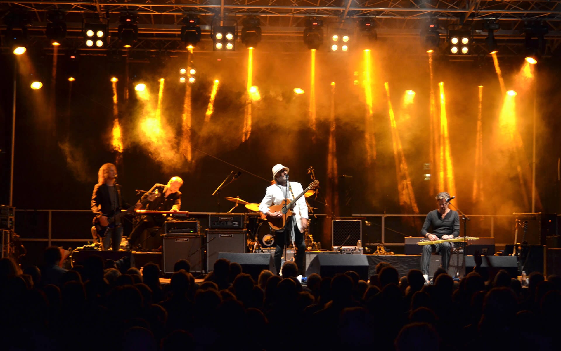Mats Ronander live på Edsviks Musikfestival SRBF i Edsbergsparken i Sollentuna, Stocholm