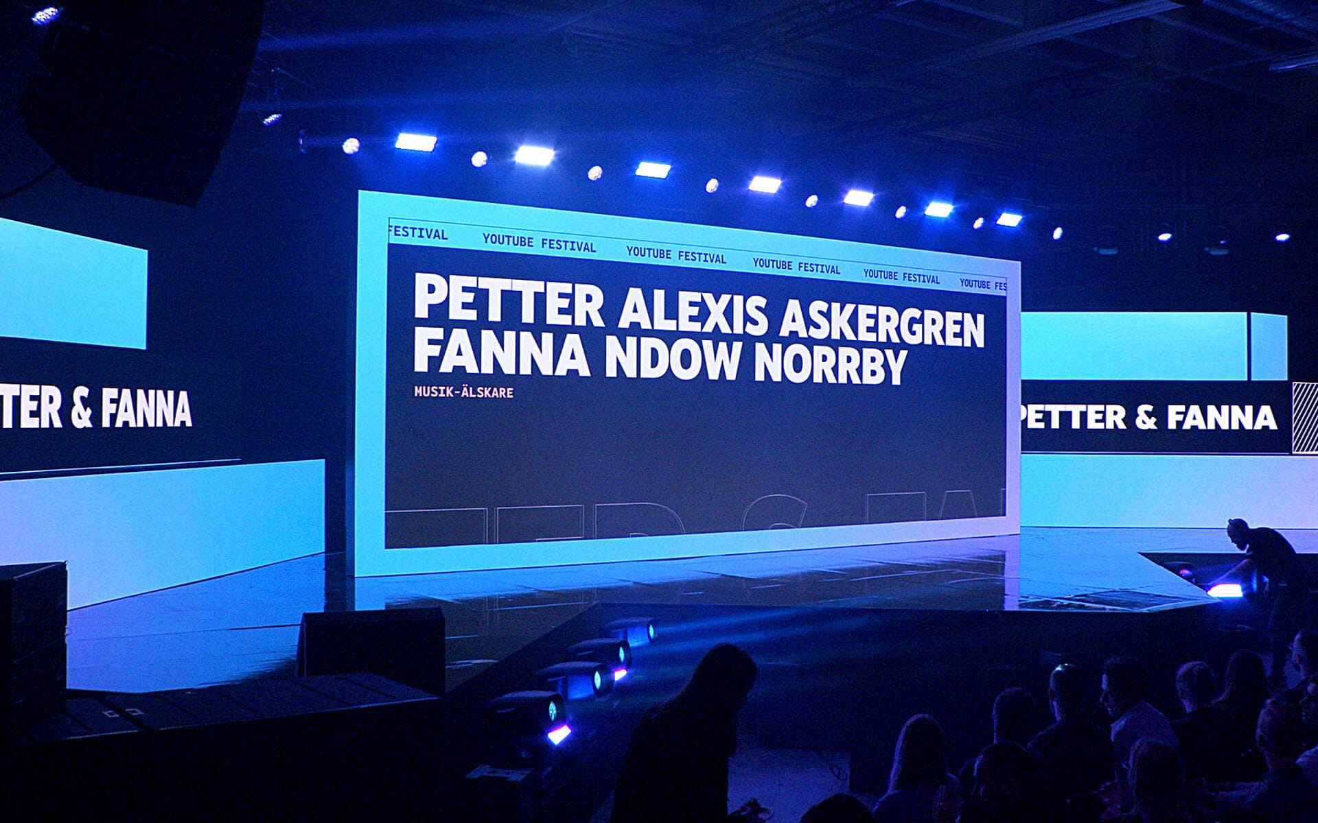 Petter Alexis Askergren och Fanna Ndow Norrby